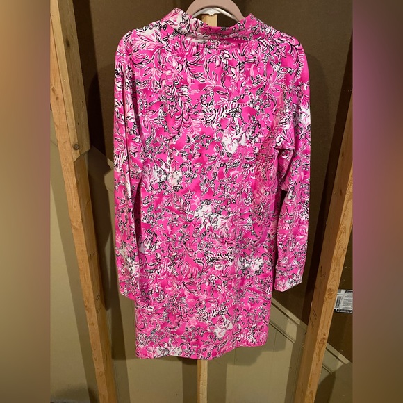 Lilly Pulitzer cassi dress plumeria pink XL - Picture 3 of 8